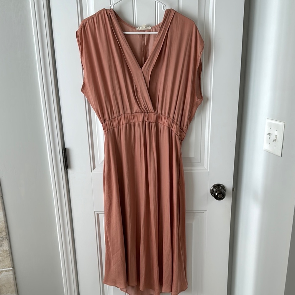 Elegant Mauve Dress